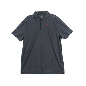 Spyder Mens Black Polo Shirt XXL Polyester Short Sleeve